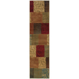 Oriental Weavers Sphinx Hudson 030c1 Green / Red Rugs - runner