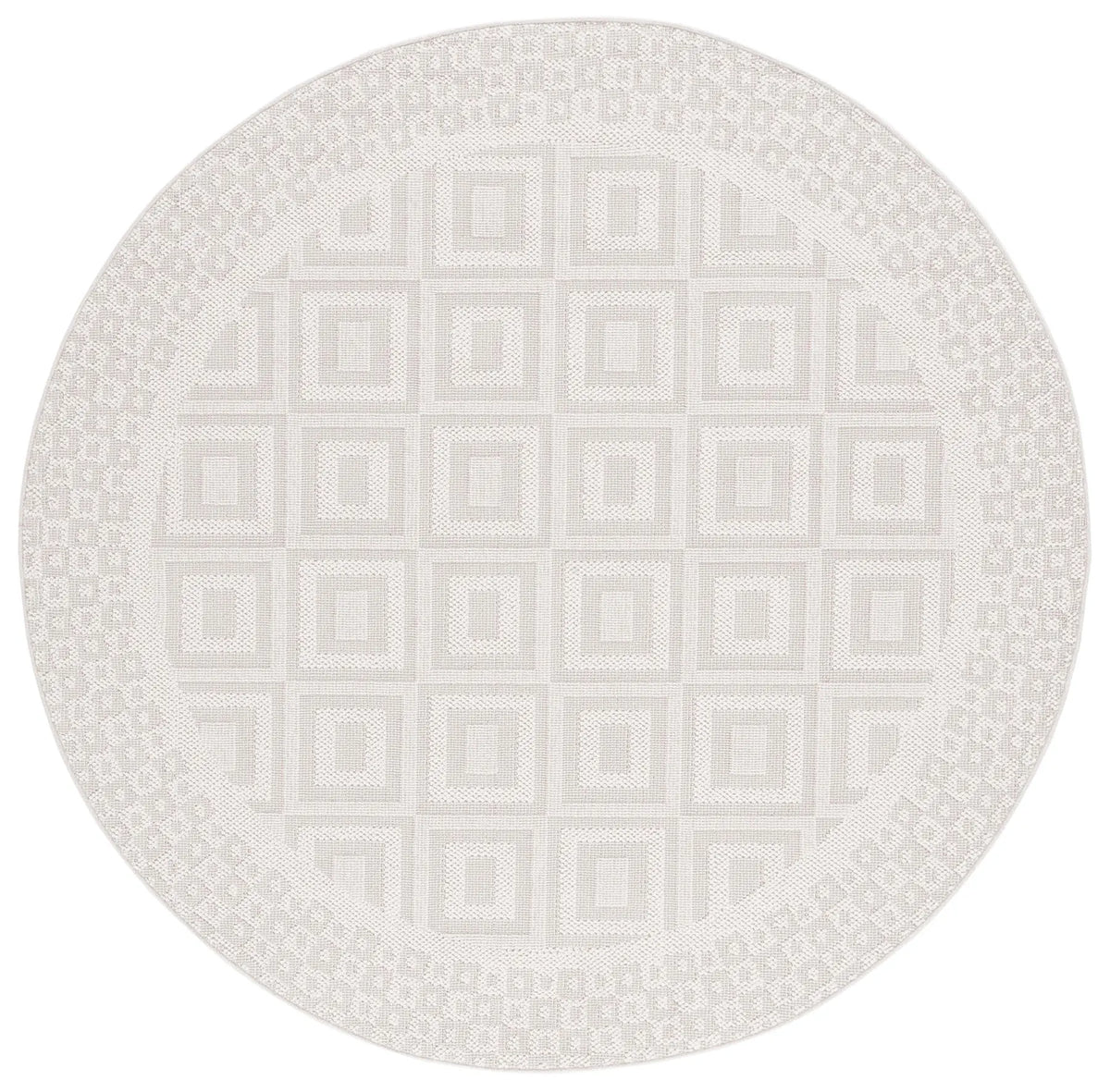 Safavieh Trends 6'-7" x 6'-7" Rug in Beige / Ivory