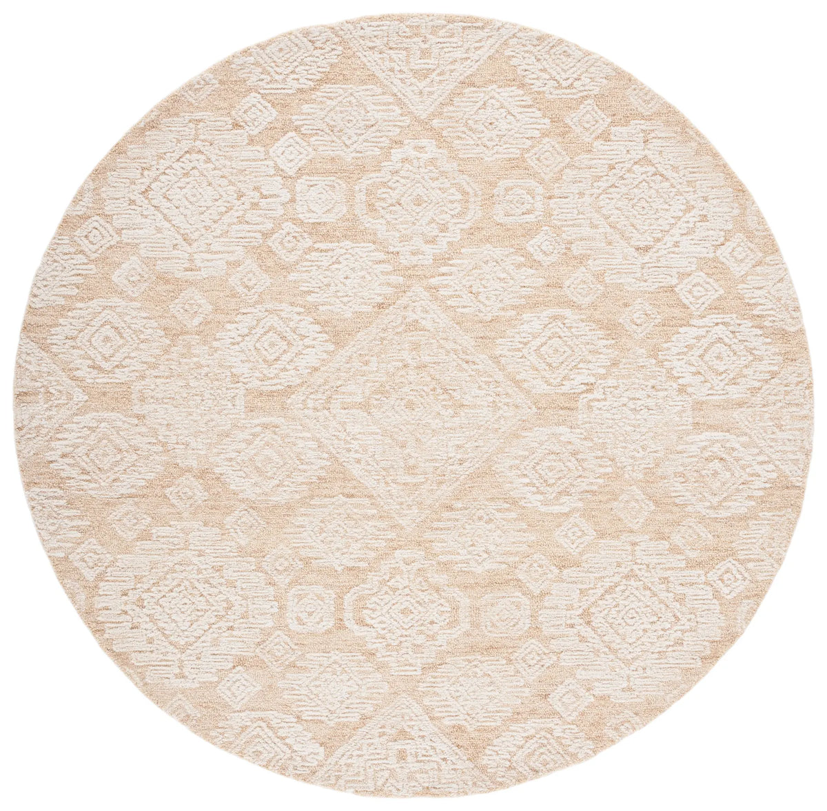 Safavieh Metro 6'-0" x 6'-0" Rug in Gold / Ivory