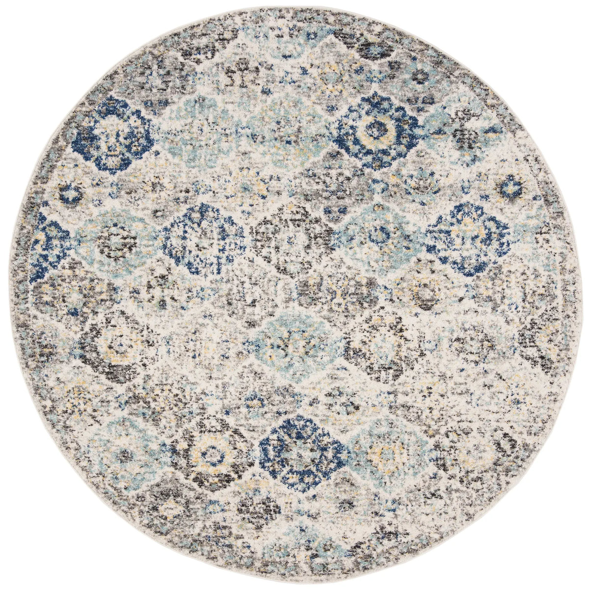 Safavieh Madison 10'-0" x 10'-0" Rug in Ivory / Aqua