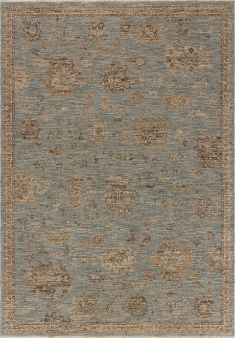 Loloi Willa WIA-03 Sky / Natural Power Loomed Rug - main flat