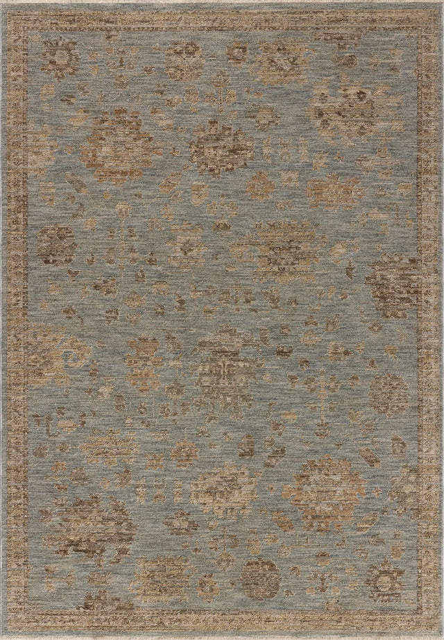 Loloi Willa WIA-03 Sky / Natural Power Loomed Rug - main flat