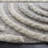 Safavieh Kilim 6'-0" x 6'-0" Rug in Dark Grey / Ivory