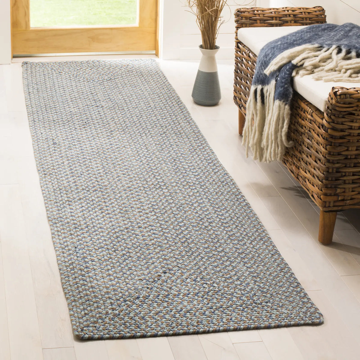 Safavieh Braided 2'-3" x 8'-0" Rug in Multi