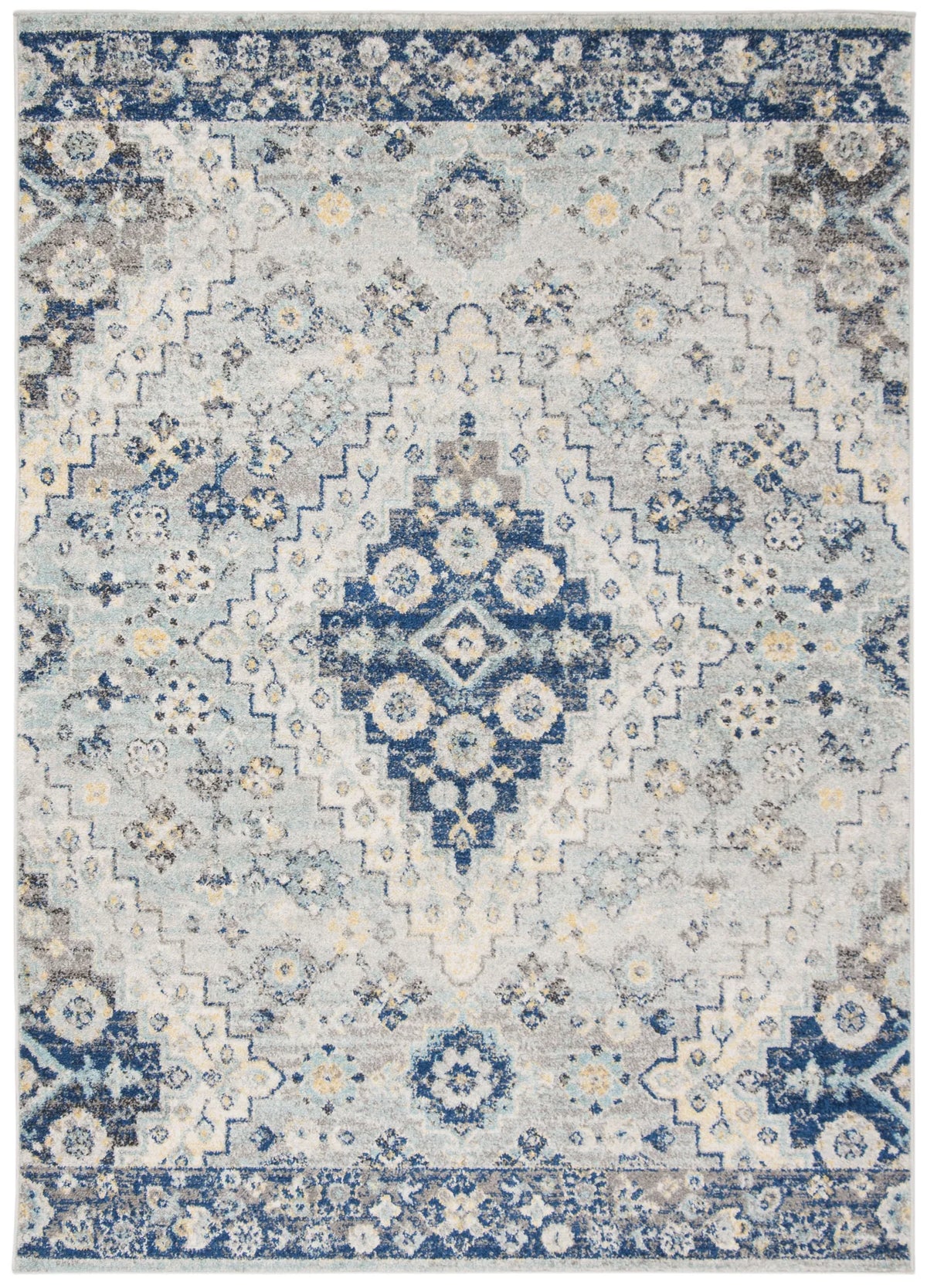 Safavieh Madison 4'-0" x 6'-0" Rug in Grey / Cream