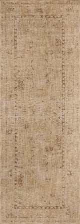 Loloi Willa WIA-08 Wheat / Natural Power Loomed Rug - runner flat