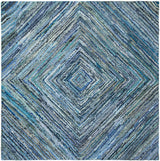 Safavieh Nantucket 6'-0" x 6'-0" Rug in Blue