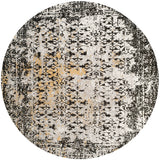 Safavieh Classic Vintage 6'-0" x 6'-0" Rug in Black / Silver