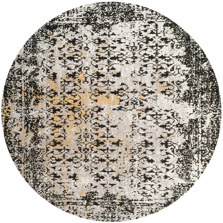 Safavieh Classic Vintage 6'-0" x 6'-0" Rug in Black / Silver