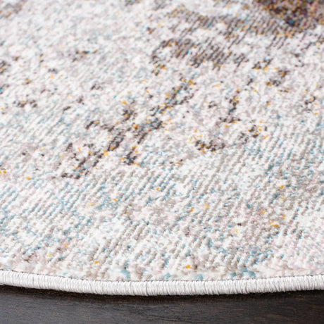 Safavieh Aria 6'-5" x 6'-5" Rug in Ivory / Red