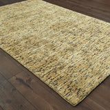 Oriental Weavers Sphinx Lucent 45906 Gold/ Green Rug - angle detail