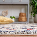 Safavieh Luna 4'-5" x 6'-5" Rug in Beige / Navy