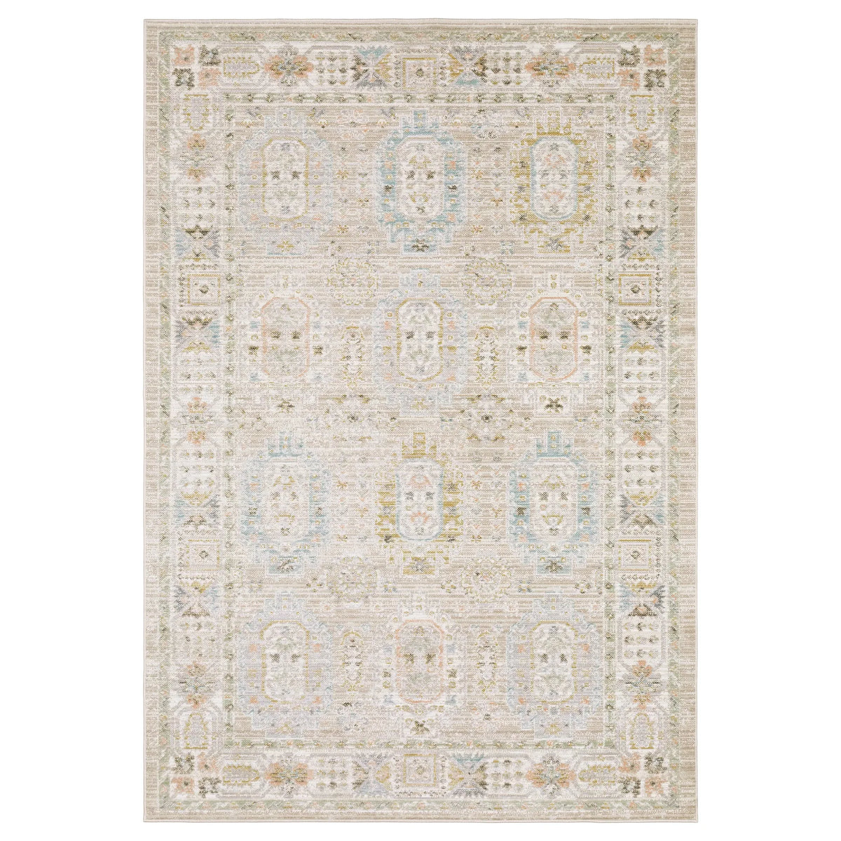 Oriental Weavers Sphinx Cavett CAV04 Blue Rugs - main flat