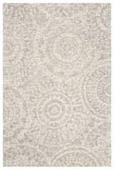 Safavieh Abstract 3'-0" x 5'-0" Rug in Ivory / Grey