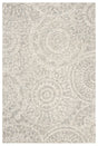 Safavieh Abstract 3'-0" x 5'-0" Rug in Ivory / Grey