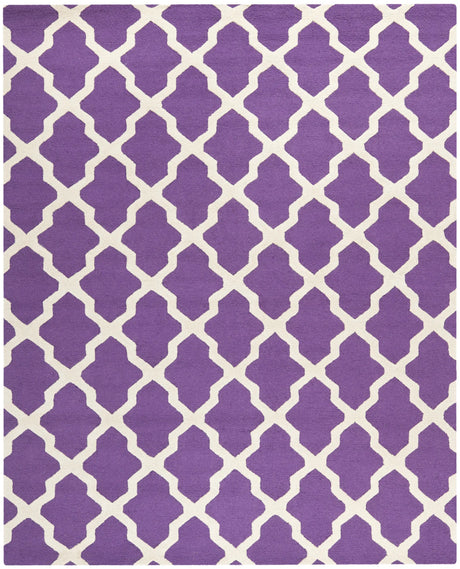 Safavieh Cambridge 10'-0" x 14'-0" Rug in Purple / Ivory