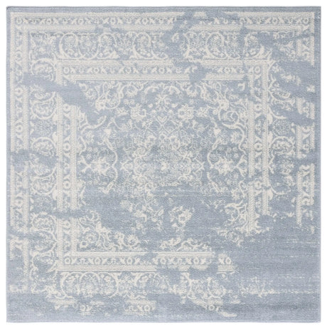 Safavieh Adirondack 6'-0" x 6'-0" Rug in Slate / Ivory