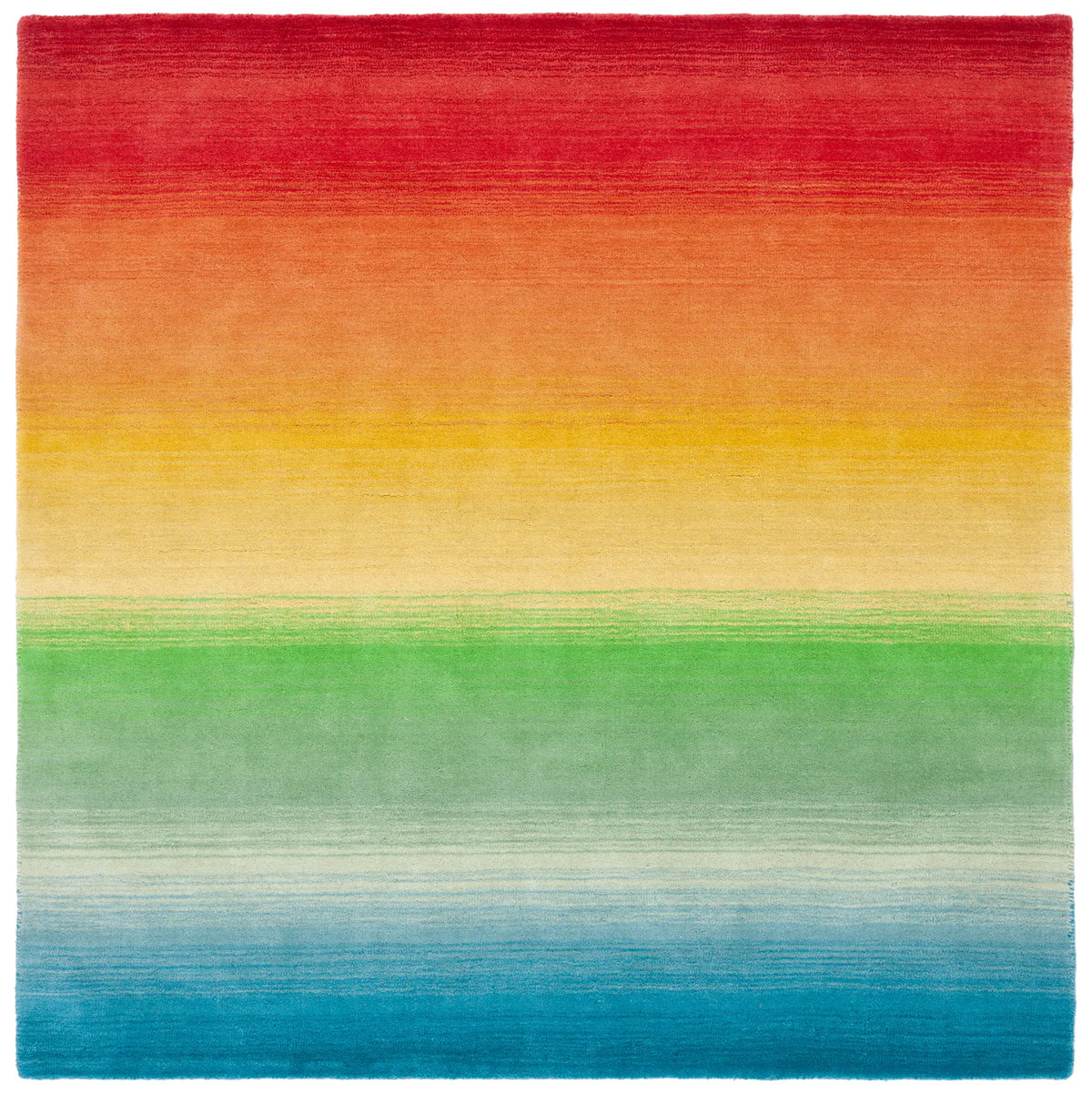 Safavieh Manhattan 6'-0" x 6'-0" Rug in Blue / Red