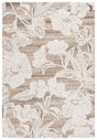 Safavieh Blossom 4'-0" x 6'-0" Rug in Taupe / Ivory