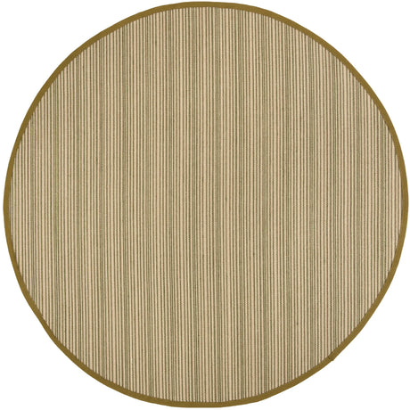 Safavieh Natural Fiber 6'-0" x 6'-0" Rug in Multi / Green
