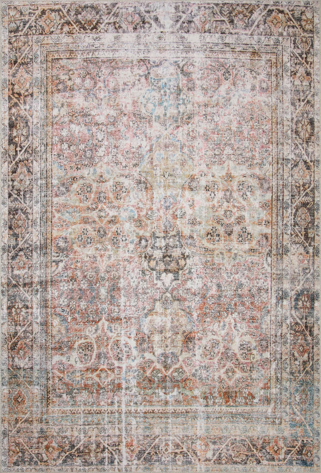 Loloi Adrian Adr-05 Sunset/Charcoal Rug - main flat
