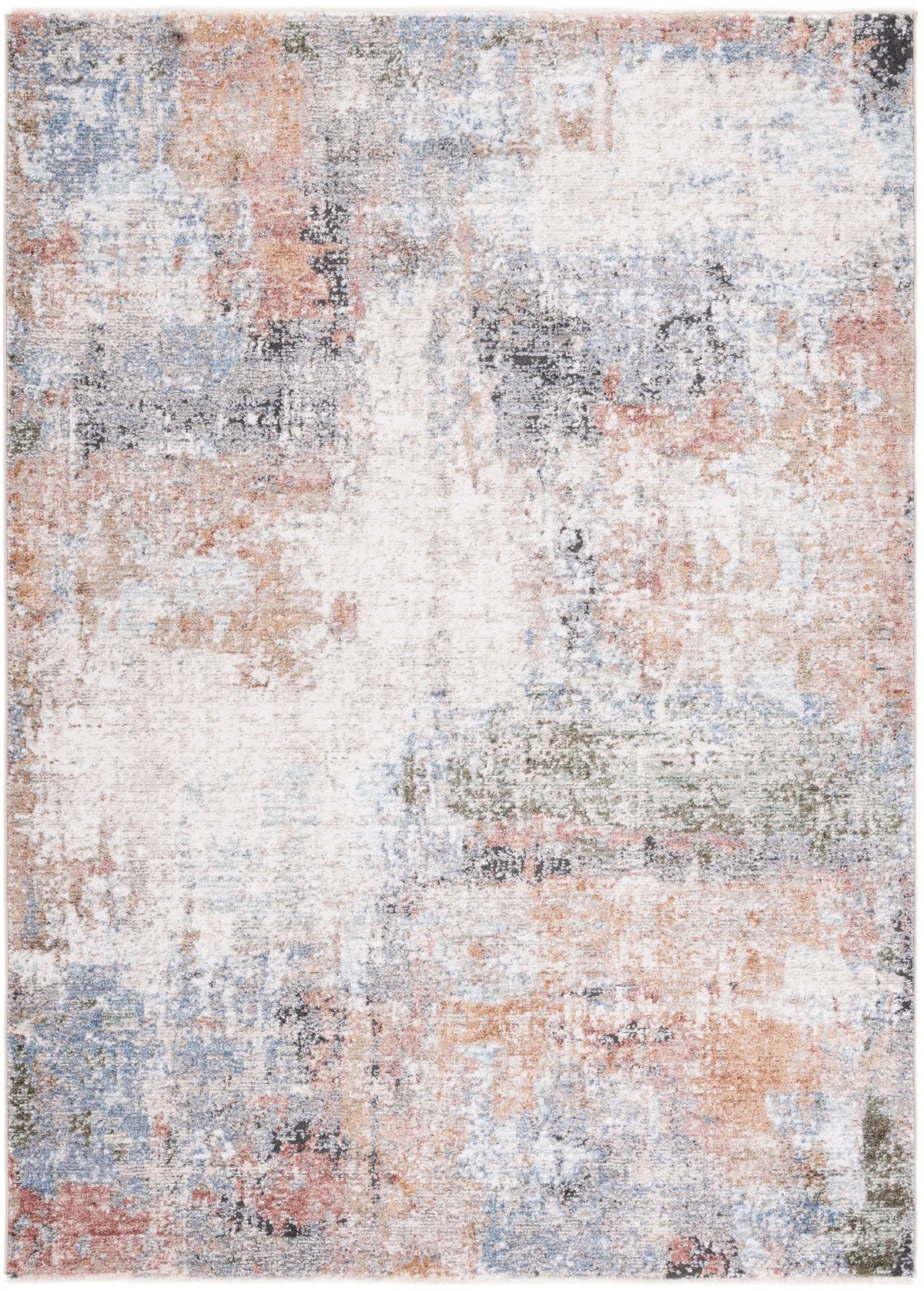 Safavieh Jasmine 4'-5" x 6'-5" Rug in Ivory / Blue