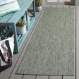 Safavieh Beach House 2'-2" x 8'-0" Rug in Green