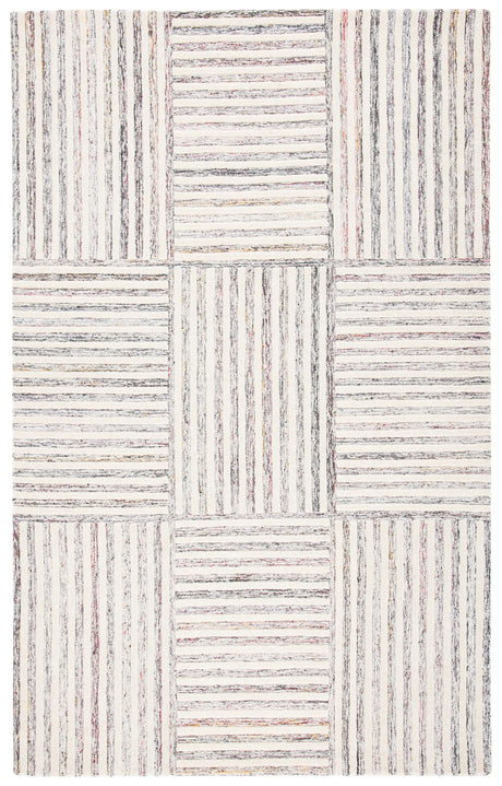Safavieh Metro 4'-0" x 6'-0" Rug in Red / Ivory