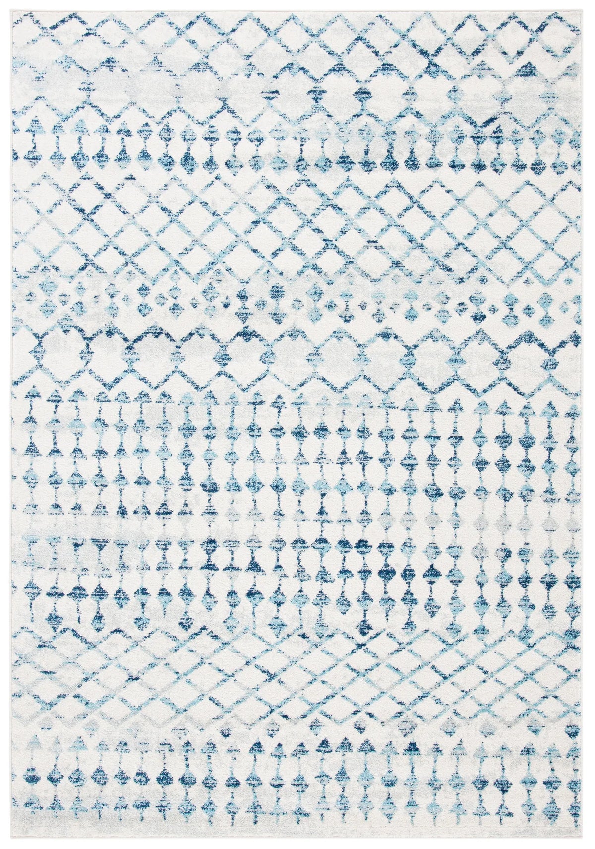 Safavieh Mercer 4'-0" x 6'-0" Rug in Ivory / Turquoise