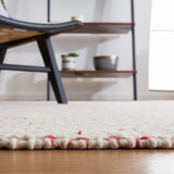 Safavieh Natura 4'-0" x 6'-0" Rug in Ivory / Red