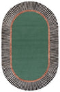 Safavieh Fifth Avenue 5'-0" x 8'-0" Rug in Green / Black