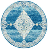 Safavieh Madison 6'-7" x 6'-7" Rug in Navy / Creme