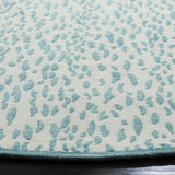 Safavieh Marbella 6'-0" x 6'-0" Rug in Ivory / Turquoise