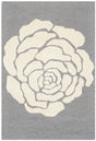 Safavieh Cambridge 2'-0" x 3'-0" Rug in Dark Grey / Ivory