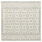 Safavieh Micro-Loop 5'-0" x 5'-0" Rug in Ivory / Grey