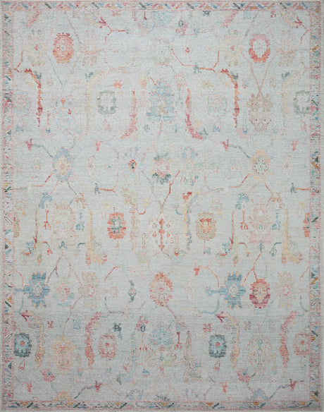 Loloi Elysium Ely-01 Pebble/Multi Rug - main flat