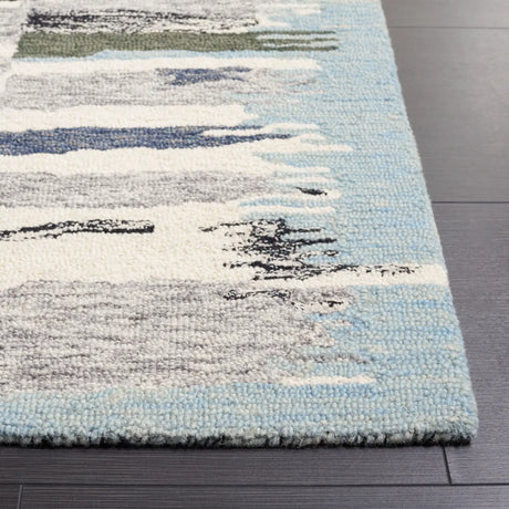 Safavieh Ebony 4'-0" x 6'-0" Rug in Ivory / Grey
