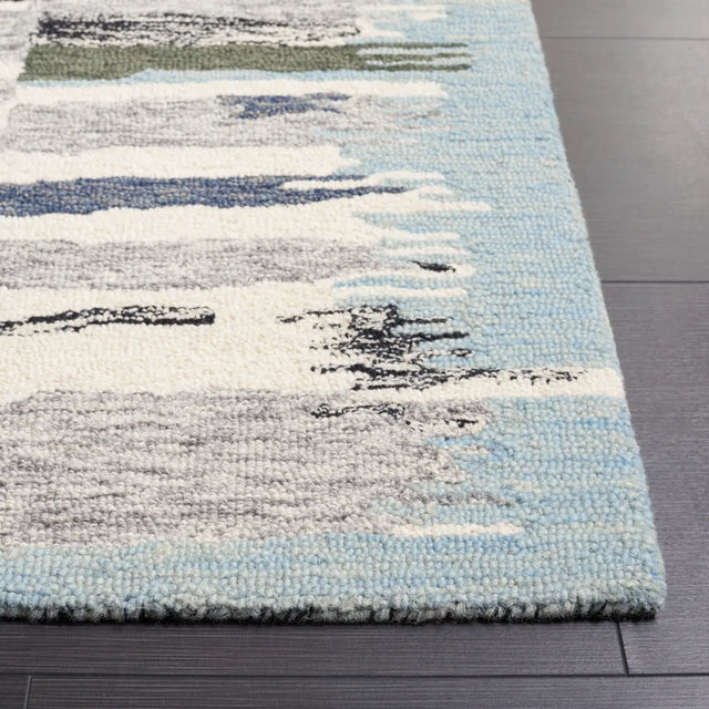 Safavieh Ebony 4'-0" x 6'-0" Rug in Ivory / Grey
