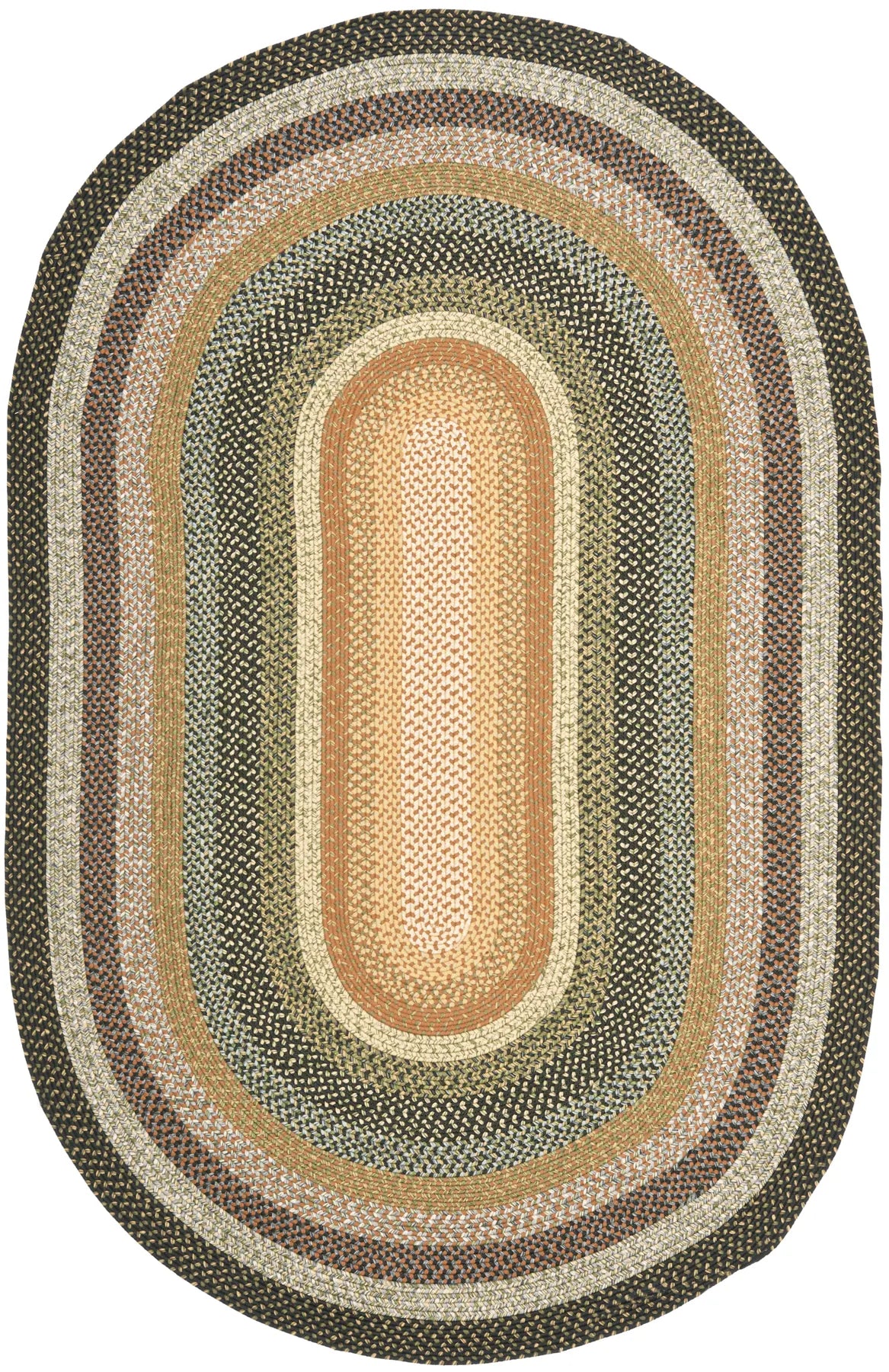 Safavieh Braided 6'-0" x 9'-0" Rug in Multi