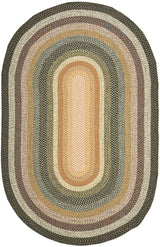 Safavieh Braided 6'-0" x 9'-0" Rug in Multi