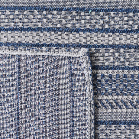 Safavieh Martha Stewart 5'-0" x 7'-0" Rug in Navy / Light Grey