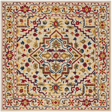 Safavieh Aspen 7'-0" x 7'-0" Rug in Ivory / Multi