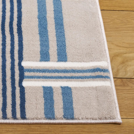 Safavieh Groove 4'-0" x 6'-0" Rug in Beige / Blue