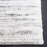 Safavieh Berber Shag 4'-5" x 6'-5" Rug in Ivory / Grey