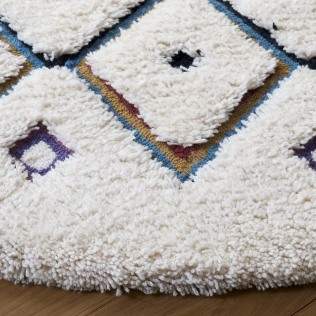 Safavieh Casablanca 6'-0" x 6'-0" Rug in Ivory / Blue