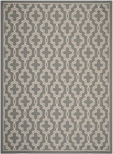 Safavieh Martha Stewart 6'-7" x 9'-6" Rug in Anthracite / Beige