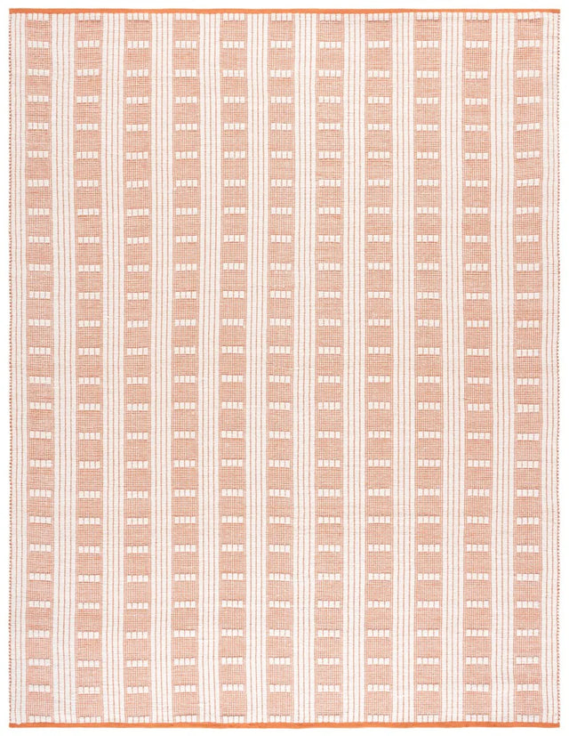 Safavieh Vermont 8'-0" x 10'-0" Rug in Orange / Ivory