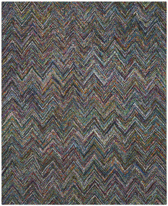 Safavieh Nantucket 10'-0" x 14'-0" Rug in Blue / Multi
