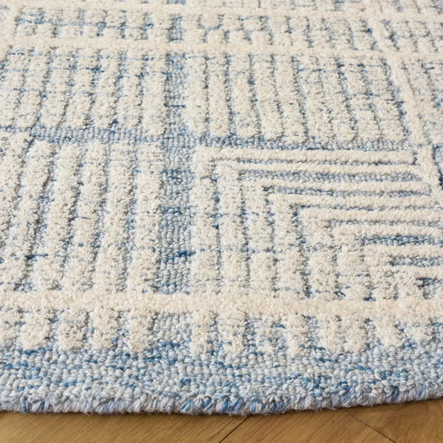 Safavieh Harvest 6'-0" x 6'-0" Rug in Blue / Ivory