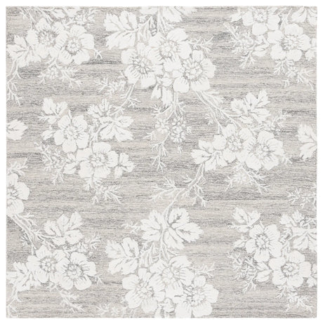 Safavieh Glamour 6'-0" x 6'-0" Rug in Grey / Ivory